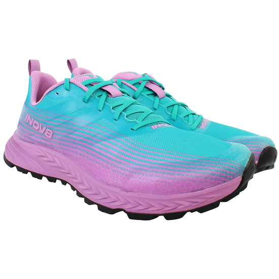 Inov-8 Trailfly Speed Damen Aqua/Purple Laufschuhe (weite Passform) - Image 2