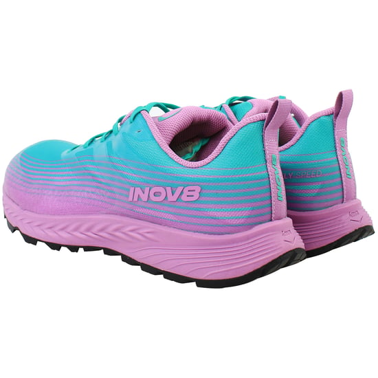 Inov-8 Trailfly Speed Damen Aqua/Purple Laufschuhe (weite Passform) - Image 3