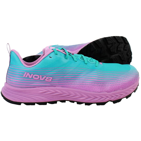 Inov-8 Trailfly Speed Damen Aqua/Purple Laufschuhe (weite Passform) - Image 4