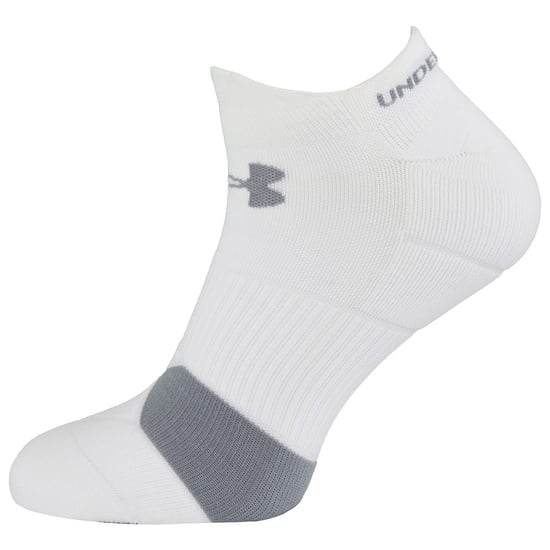 Under Armour Launch Run Herren Weiße No-Show Socken - Image 1