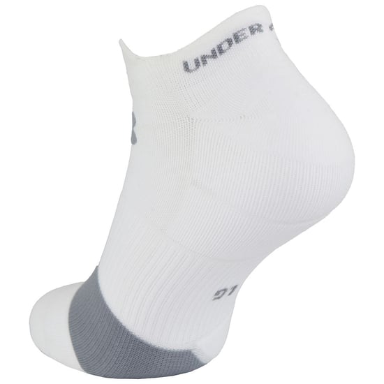 Under Armour Launch Run Herren Weiße No-Show Socken - Image 2