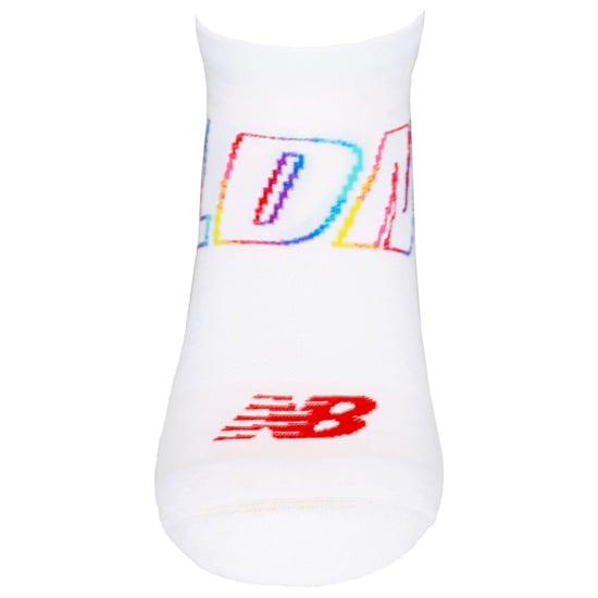 New Balance 1-Pack Marathon No Show Herren Weiße Socken - Image 2