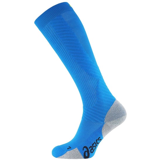 Asics Logo Kompressionsupport Mittlere Herren Blaue Socken - Image 1