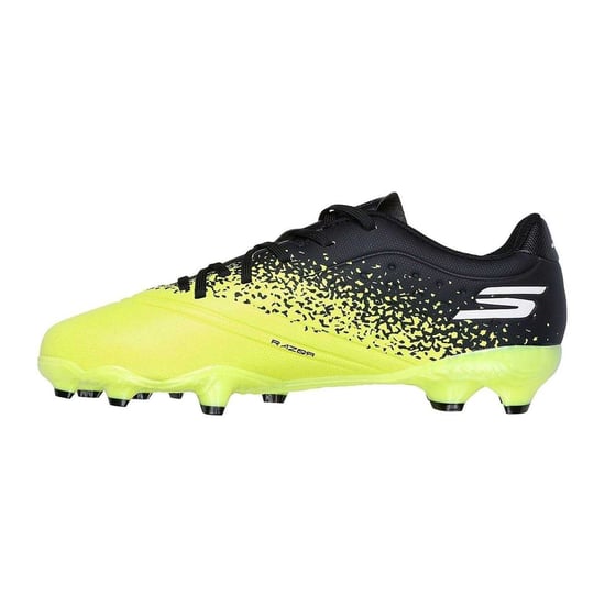 Skechers - "Razor" Fußballschuhe mit festem Boden für Kinder (Gelb/Schwarz) - Image 2