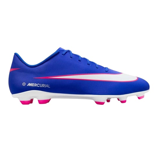 Nike - "Mercurial" Fußballschuhe mit festem Boden für Herren/Damen Unisex (Blau/Weiß/Pink) - Image 1