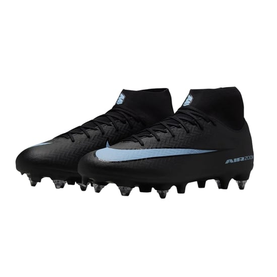 Nike - "Mercurial Superfly 10" Fußballschuhe für weichen Boden für Herren (Schwarz/Blau) - Image 4