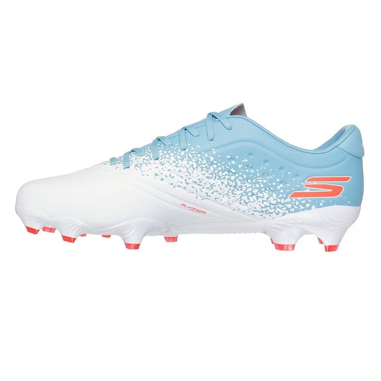 Skechers - Fußballschuhe mit festem Boden für Herren/Damen Unisex (Weiß/Blau) - Image 2
