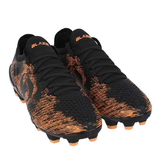 Sondico - "Sondico Blaze" Fußball-Stiefel für Kinder (Schwarz/Orange) - Image 4