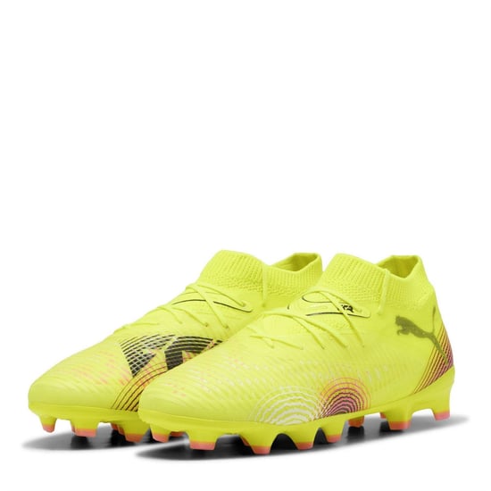 Puma Kinder-Fußballschuhe „Future 8 Pro“ für Kunstrasen (Gelb/Schwarz) - Image 1