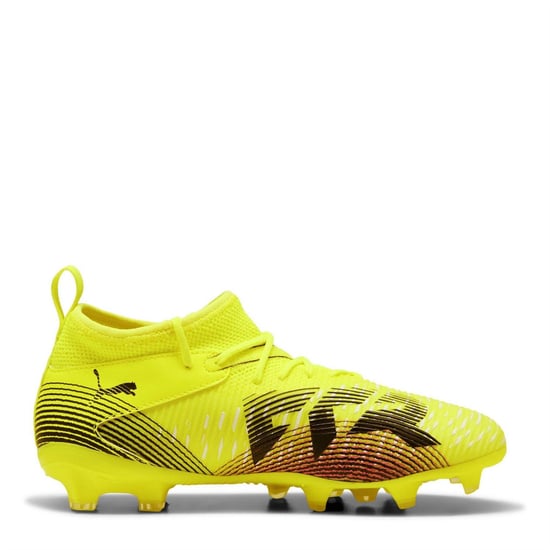 Puma - "Future 8 Ultimate" Künstlicher Boden Fußballschuhe für Kinder (Gelb/Schwarz) - Image 4