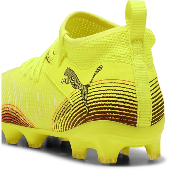 Puma - "Future 8 Ultimate" Künstlicher Boden Fußballschuhe für Kinder (Gelb/Schwarz) - Image 5