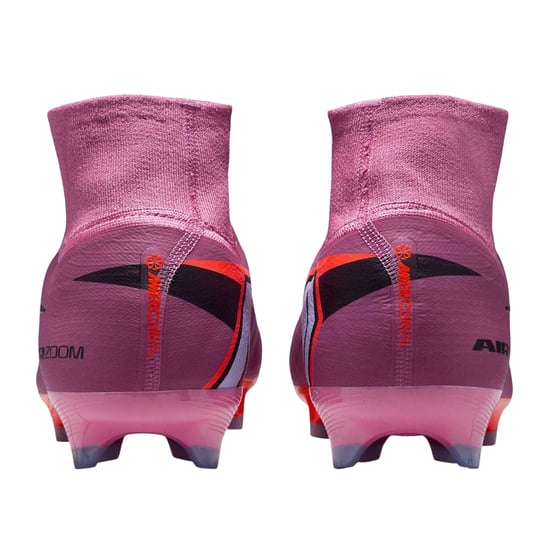 Nike - "Mercurial" Fußballschuhe mit festem Boden für Herren/Damen Unisex (Pink/Schwarz) - Image 2