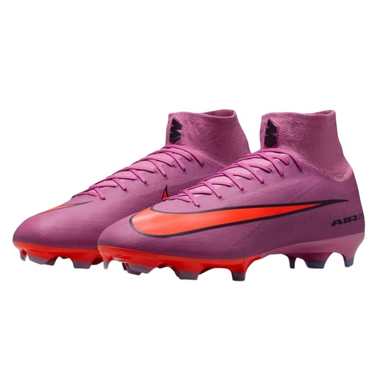 Nike - "Mercurial" Fußballschuhe mit festem Boden für Herren/Damen Unisex (Pink/Schwarz) - Image 5