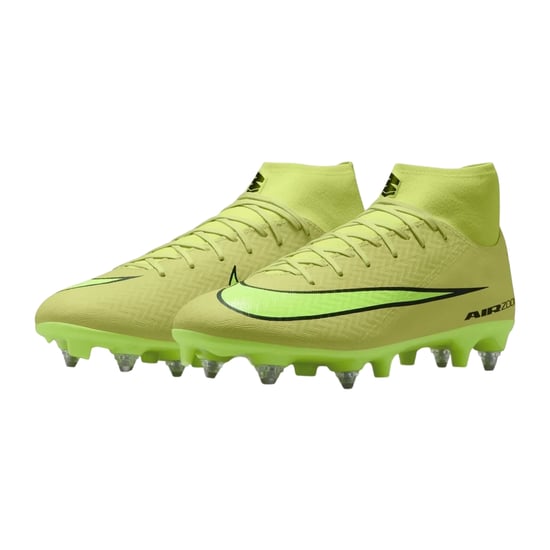 Nike - "Mercurial Superfly 10" Fußballschuhe für weichen Boden für Herren (Volt Farbe/Purpur) - Image 4