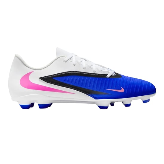 Nike - "Phantom 6 Low Club" Fußballschuhe mit festem Boden für Herren (Blau/Weiß/Pink) - Image 1