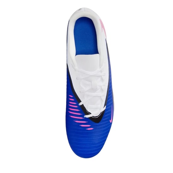 Nike - "Phantom 6 Low Club" Fußballschuhe mit festem Boden für Herren (Blau/Weiß/Pink) - Image 2