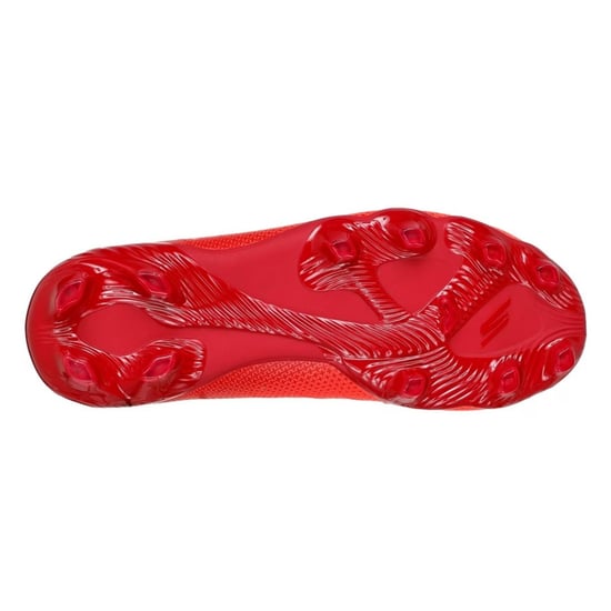 Skechers - Fußballschuhe mit festem Boden für Kinder, Mit Stollen (Orange) - Image 4