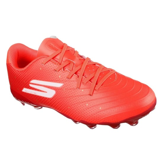 Skechers - Fußballschuhe mit festem Boden für Kinder, Mit Stollen (Orange) - Image 5