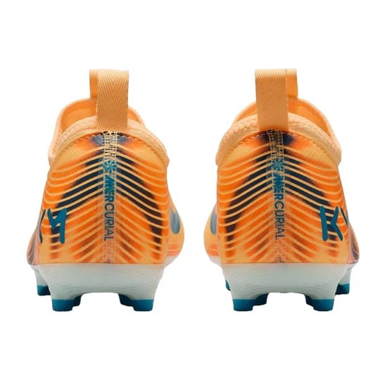 Nike - "Mercurial" Fußballschuhe mit festem Boden für Kinder (Orange/Melone) - Image 2