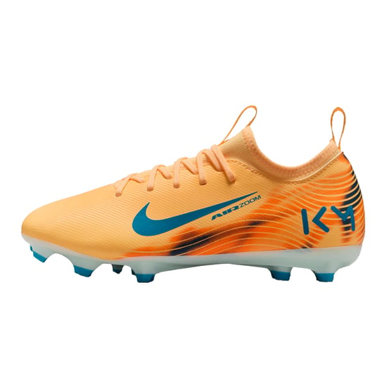 Nike - "Mercurial" Fußballschuhe mit festem Boden für Kinder (Orange/Melone) - Image 3