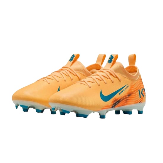 Nike - "Mercurial" Fußballschuhe mit festem Boden für Kinder (Orange/Melone) - Image 5