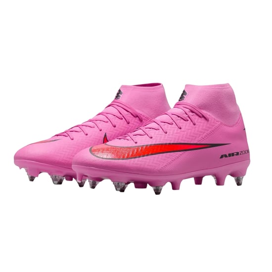 Nike - "Mercurial Superfly 10" Fußballschuhe für weichen Boden für Herren (Pink/Schwarz) - Image 4