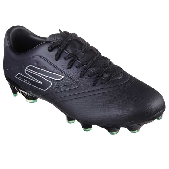 Skechers - Fußballschuhe mit festem Boden für Herren/Damen Unisex (Schwarz/Silber) - Image 5