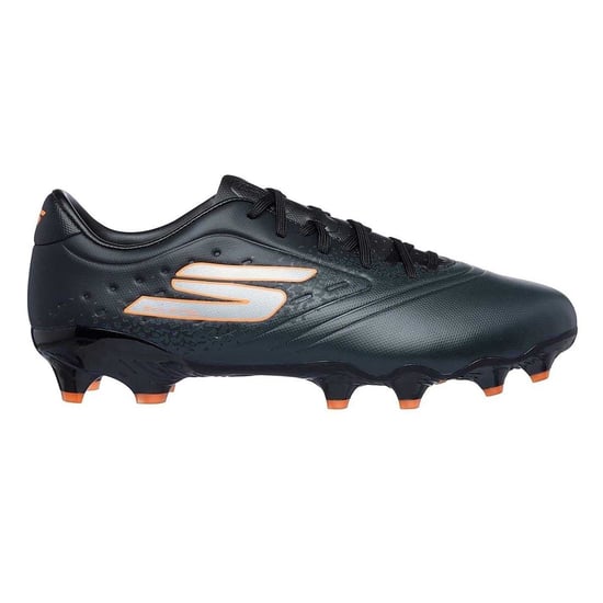Skechers - Fußballschuhe mit festem Boden für Herren/Damen Unisex (Schwarz/Orange) - Image 1