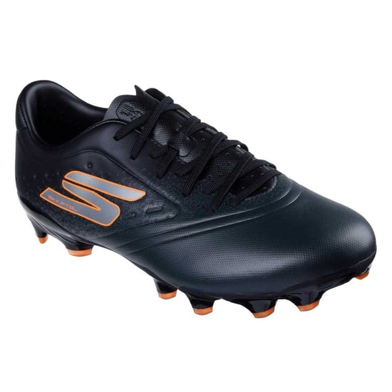 Skechers - Fußballschuhe mit festem Boden für Herren/Damen Unisex (Schwarz/Orange) - Image 5