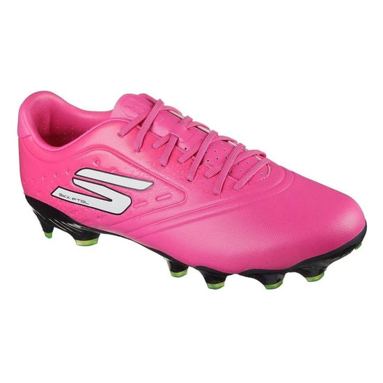 Skechers - Fußballschuhe mit festem Boden für Herren/Damen Unisex (Pink/Schwarz) - Image 5