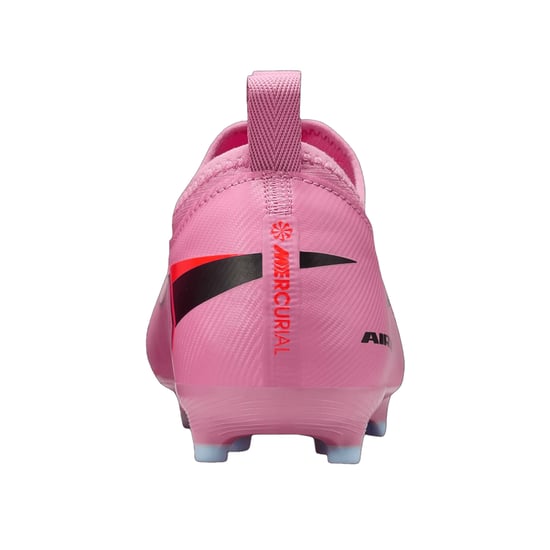 Nike - "Mercurial" Fußballschuhe mit festem Boden für Kinder (Pink/Schwarz/Rot) - Image 2