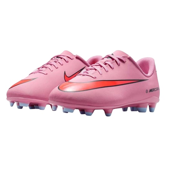 Nike - "Vapor" Fußballschuhe mit festem Boden für Kinder (Pink/Schwarz) - Image 5
