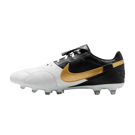 Nike - "Premier 3" Klassisch Fußballschuhe mit festem Boden für Herren, Leder (Weiß) - Image 3