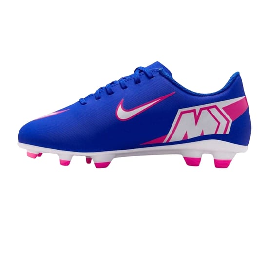 Nike - "Vapor" Fußballschuhe mit festem Boden für Kinder (Blau/Weiß/Pink) - Image 3