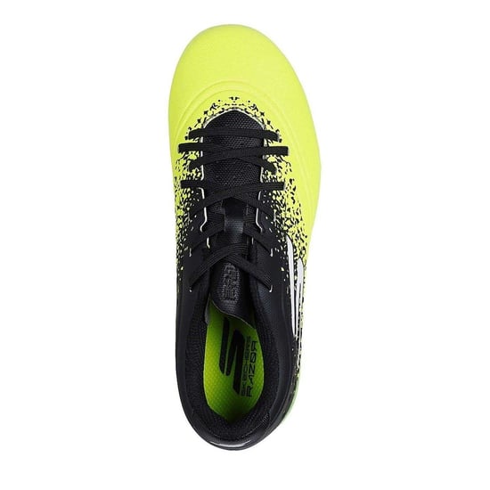 Skechers - Fußballschuhe mit festem Boden für Kinder (Gelb/Schwarz) - Image 3