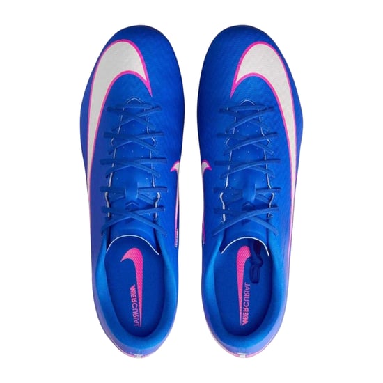 Nike - "Zoom Mercurial Vapor 16" Fußballschuhe mit festem Boden für Herren (Blau/Weiß/Pink) - Image 3