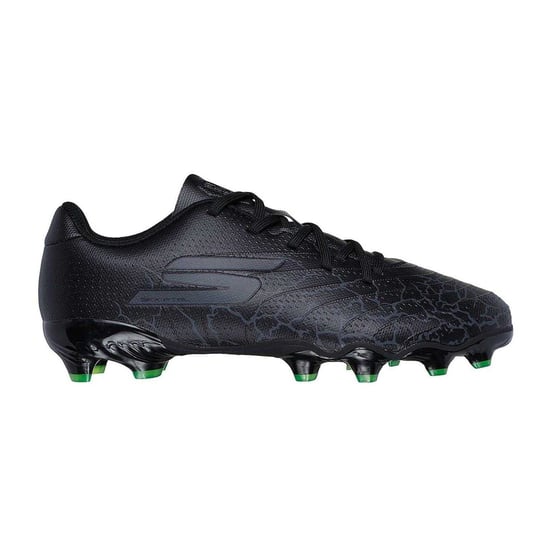 Skechers - "Crib" Fußballschuhe mit festem Boden für Kinder (Schwarz) - Image 1