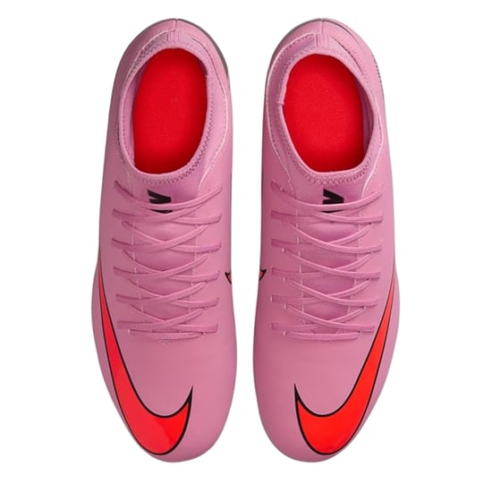 Nike - "Mercurial" Fußballschuhe mit festem Boden für Kinder (Pink/Schwarz) - Image 3