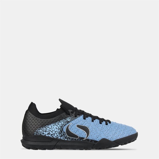 Sondico - "Blaze" Kunstrasen Turnschuhe für Kinder (Schwarz/Hellblau) - Image 1