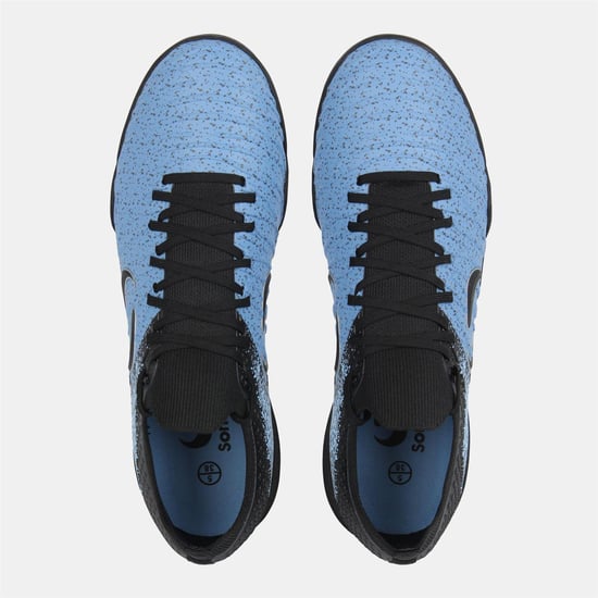 Sondico - "Blaze" Kunstrasen Turnschuhe für Kinder (Schwarz/Hellblau) - Image 4