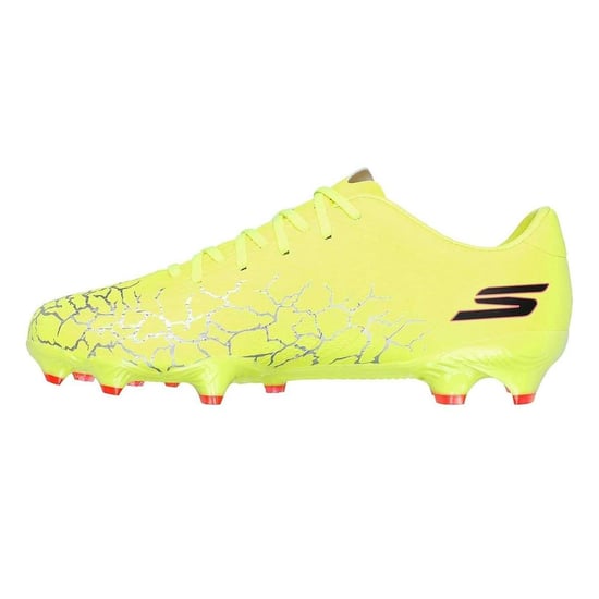 Skechers - "Skx 01 Academy" Fußballschuhe mit festem Boden für Kinder (Gelb/Schwarz) - Image 2
