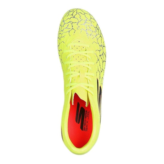 Skechers - "Skx 01 Academy" Fußballschuhe mit festem Boden für Kinder (Gelb/Schwarz) - Image 3