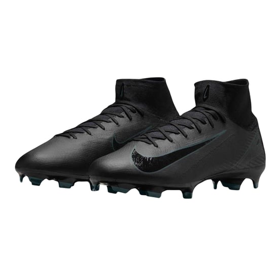 Nike - "Mercurial" Fußballschuhe mit festem Boden für Herren/Damen Unisex (Schwarz/Grün) - Image 5