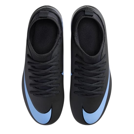 Nike - "Mercurial" Fußballschuhe mit festem Boden für Kinder (Schwarz/Blau) - Image 3