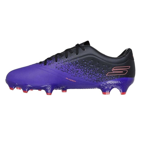 Skechers - Fußballschuhe mit festem Boden für Herren/Damen Unisex (Violett/Schwarz) - Image 2