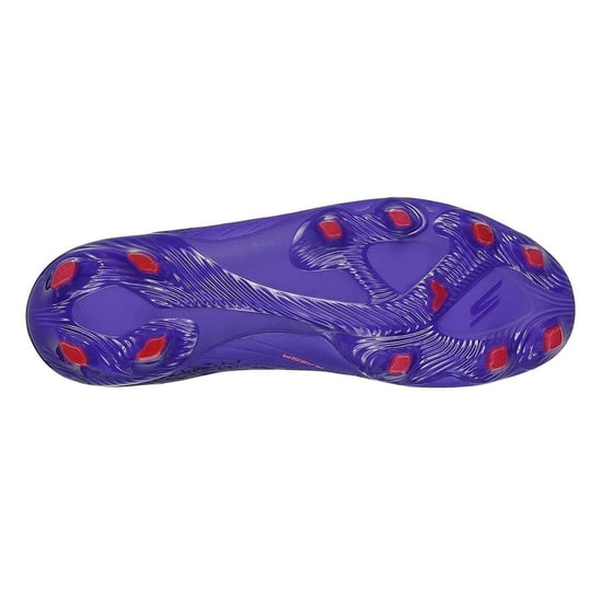 Skechers - Fußballschuhe mit festem Boden für Herren/Damen Unisex (Violett/Schwarz) - Image 4