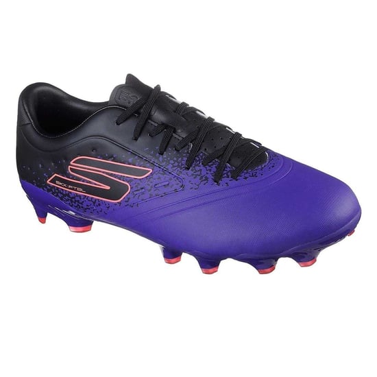 Skechers - Fußballschuhe mit festem Boden für Herren/Damen Unisex (Violett/Schwarz) - Image 5