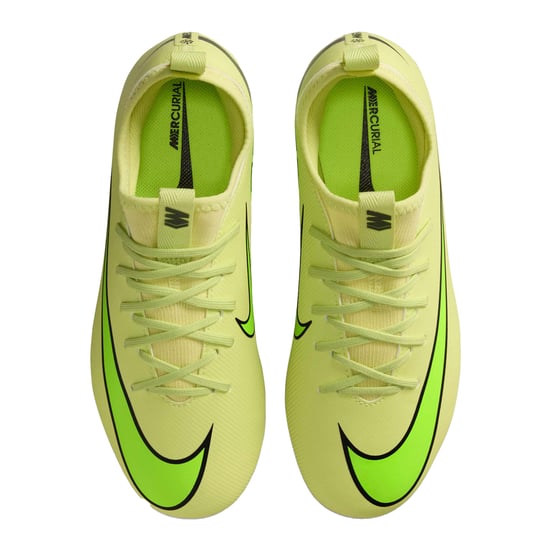 Nike - "Mercurial" Fußballschuhe mit festem Boden für Kinder (Volt Farbe/Purpur) - Image 3