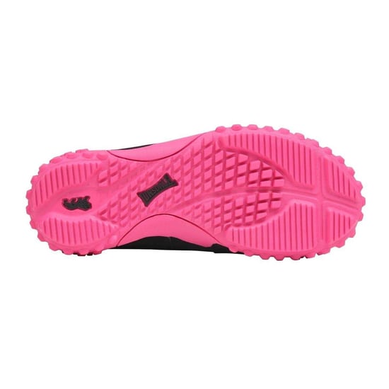 Lonsdale - "Fulham" Sneaker für Kinder, Leder (Schwarz/Kirsche) - Image 3