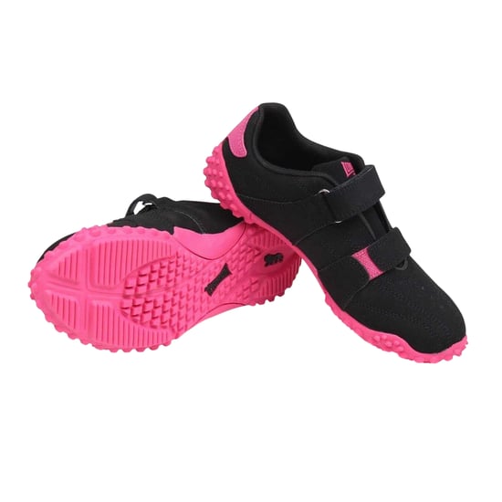 Lonsdale - "Fulham" Sneaker für Kinder, Leder (Schwarz/Kirsche) - Image 5